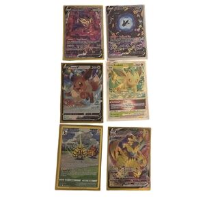 6 Pokemom Crown Zenith Chase Cards